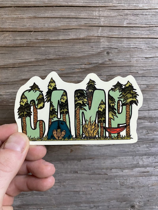 CAMP Sticker