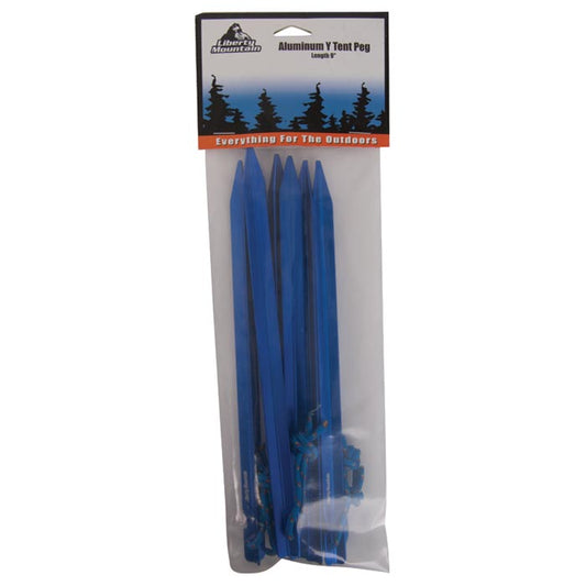 Alum Y 9" Tent Peg