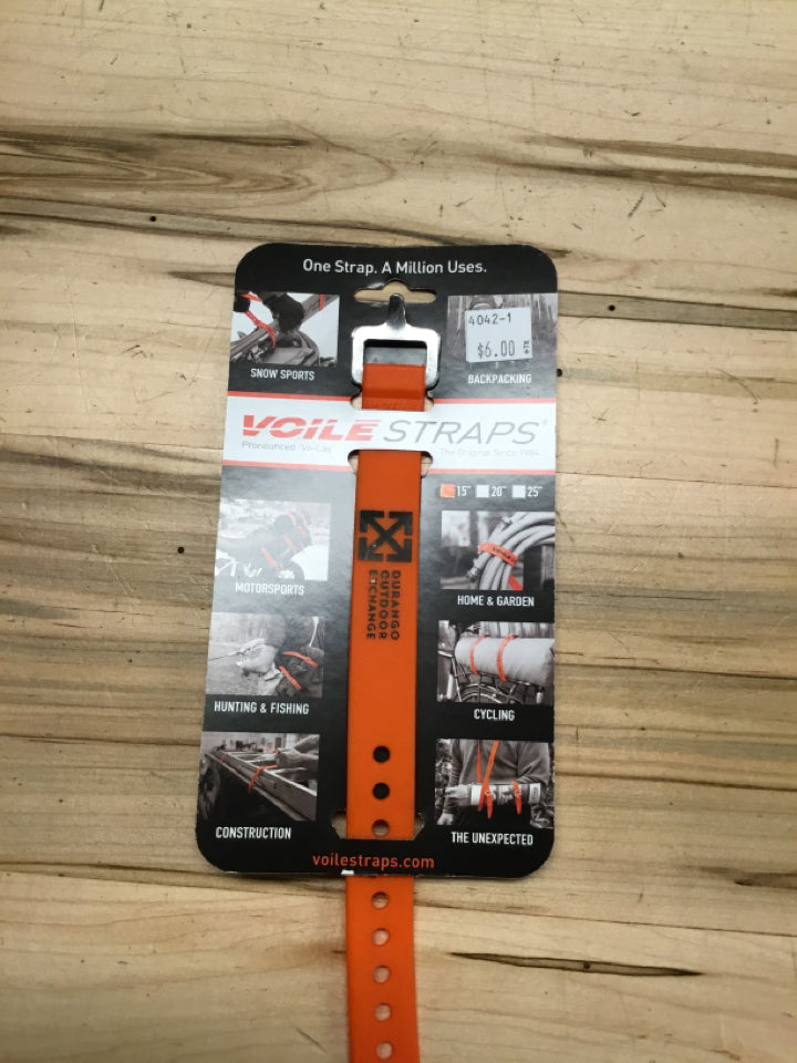 Voile 15&quot; Aluminum Buckle - Orange