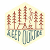 Sleep Outside Sticker