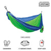 Double Deluxe Parachute Nylon Hammock with Strap