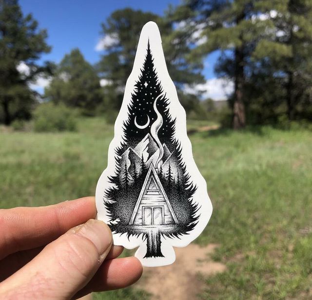 Cabin Sticker