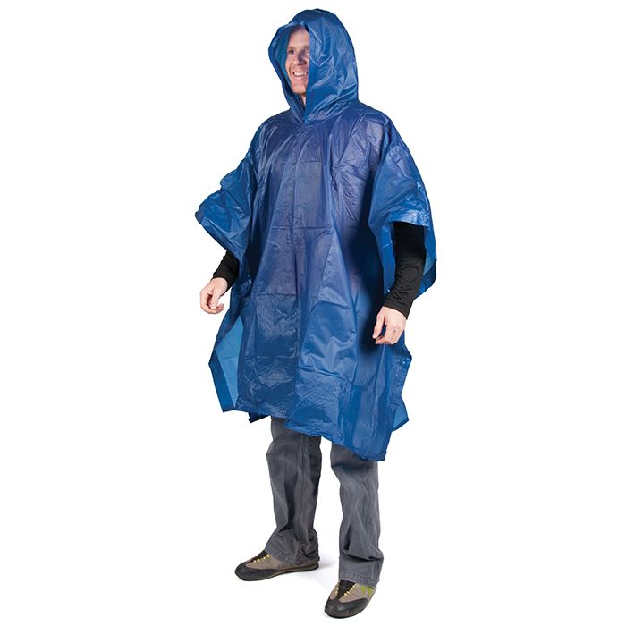 ウェア FAIRWEATHER packable rain poncho navy L FAIRWEATHER* packable rain poncho (navy) - BLUE LUG GLOBAL