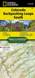 Colorado Backpack Loops South Map