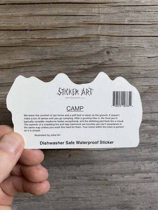 CAMP Sticker