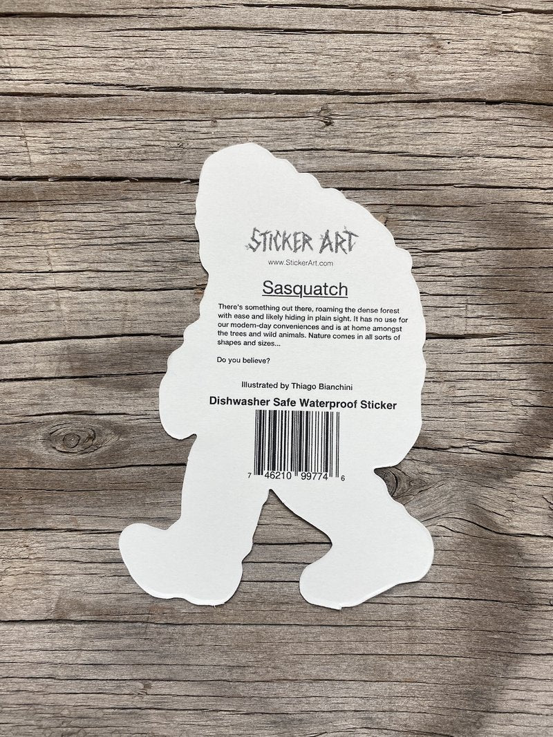 Sasquatch Sticker - Durango Outdoor Exchange